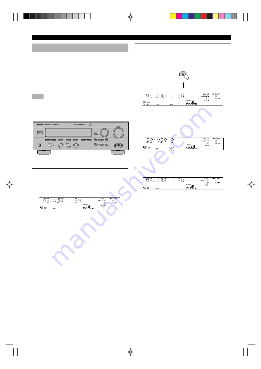 Yamaha HTR-5240RDS Скачать руководство пользователя страница 36