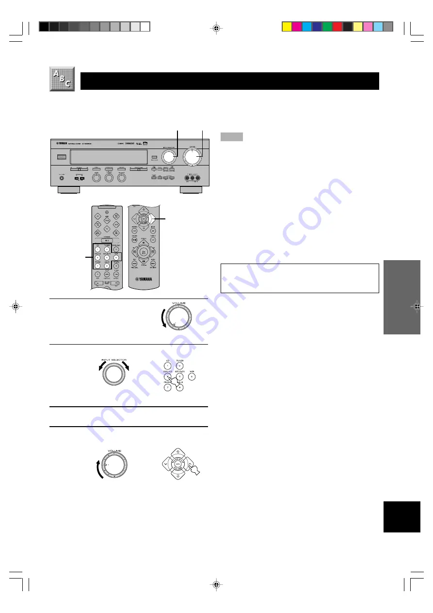 Yamaha HTR-5240RDS Owner'S Manual Download Page 37