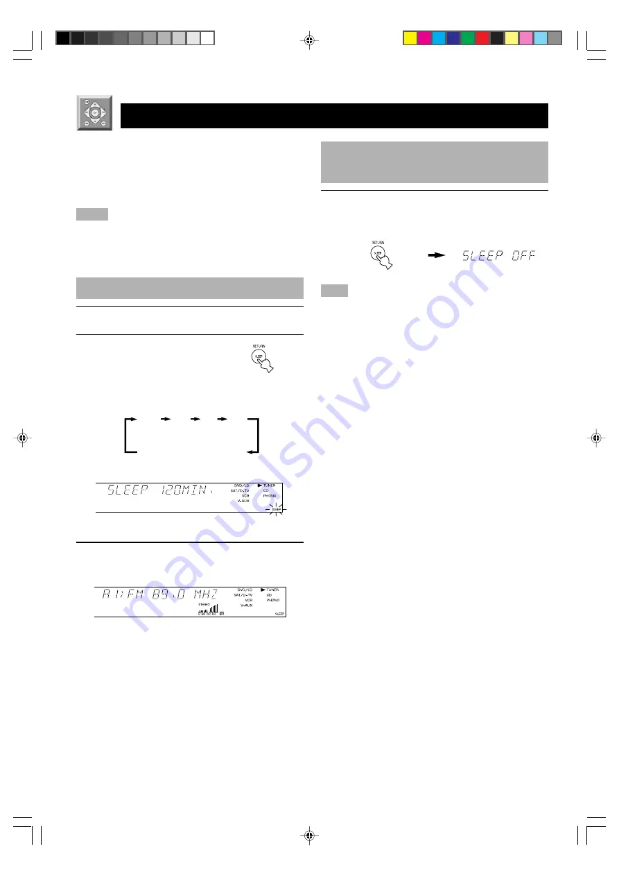 Yamaha HTR-5240RDS Owner'S Manual Download Page 44