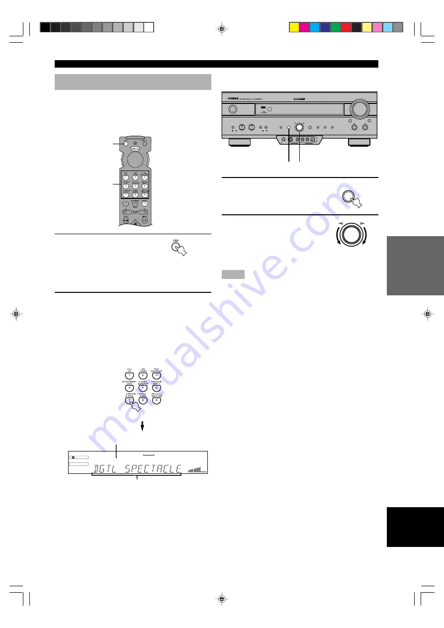 Yamaha HTR-5460 Скачать руководство пользователя страница 31