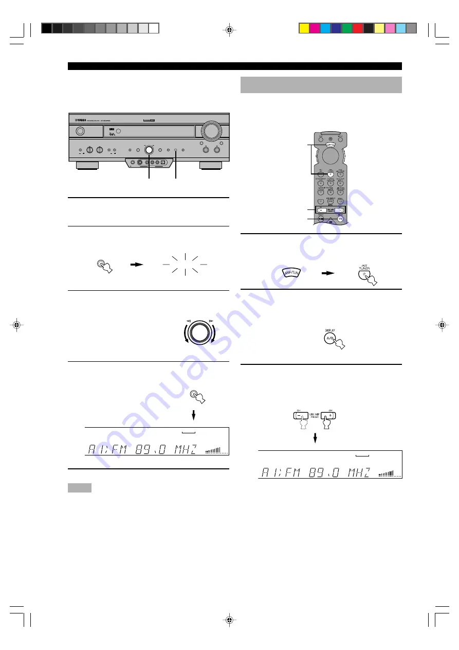 Yamaha HTR-5460 Скачать руководство пользователя страница 36