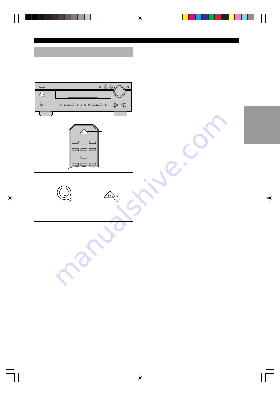 Yamaha HTR-5540 Owner'S Manual Download Page 23