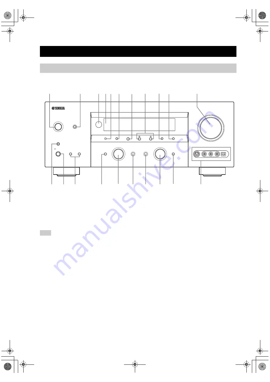 Yamaha htr-5890 Owner'S Manual Download Page 8