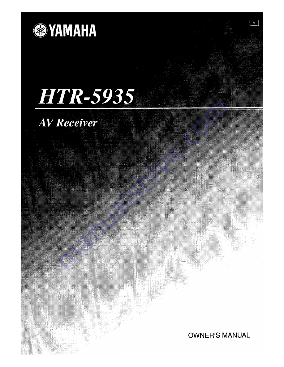 Yamaha HTR-5935 Owner'S Manual Download Page 1