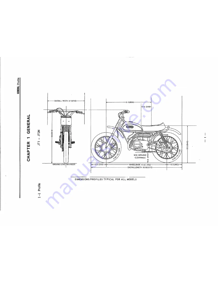 Yamaha JT1 Series Service Manual Download Page 7