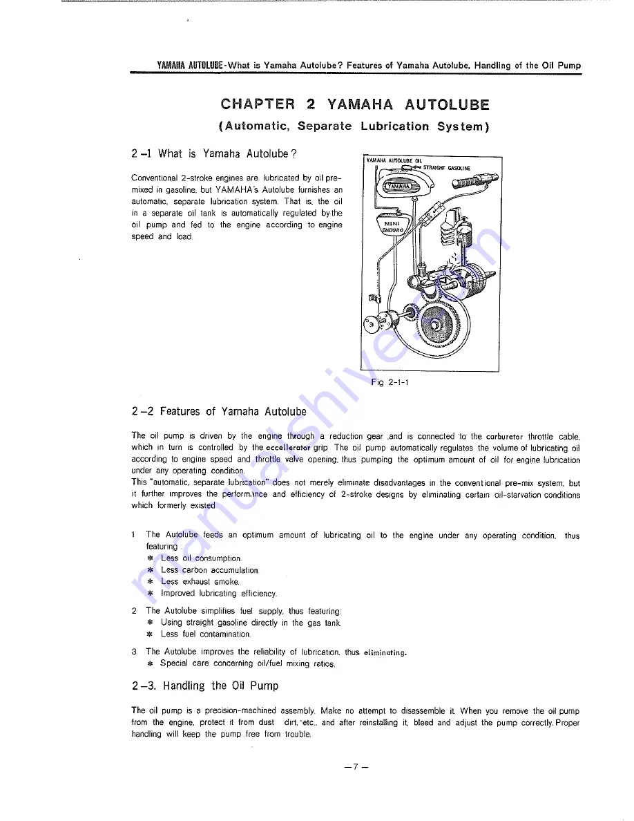 Yamaha JT1 Series Service Manual Download Page 13