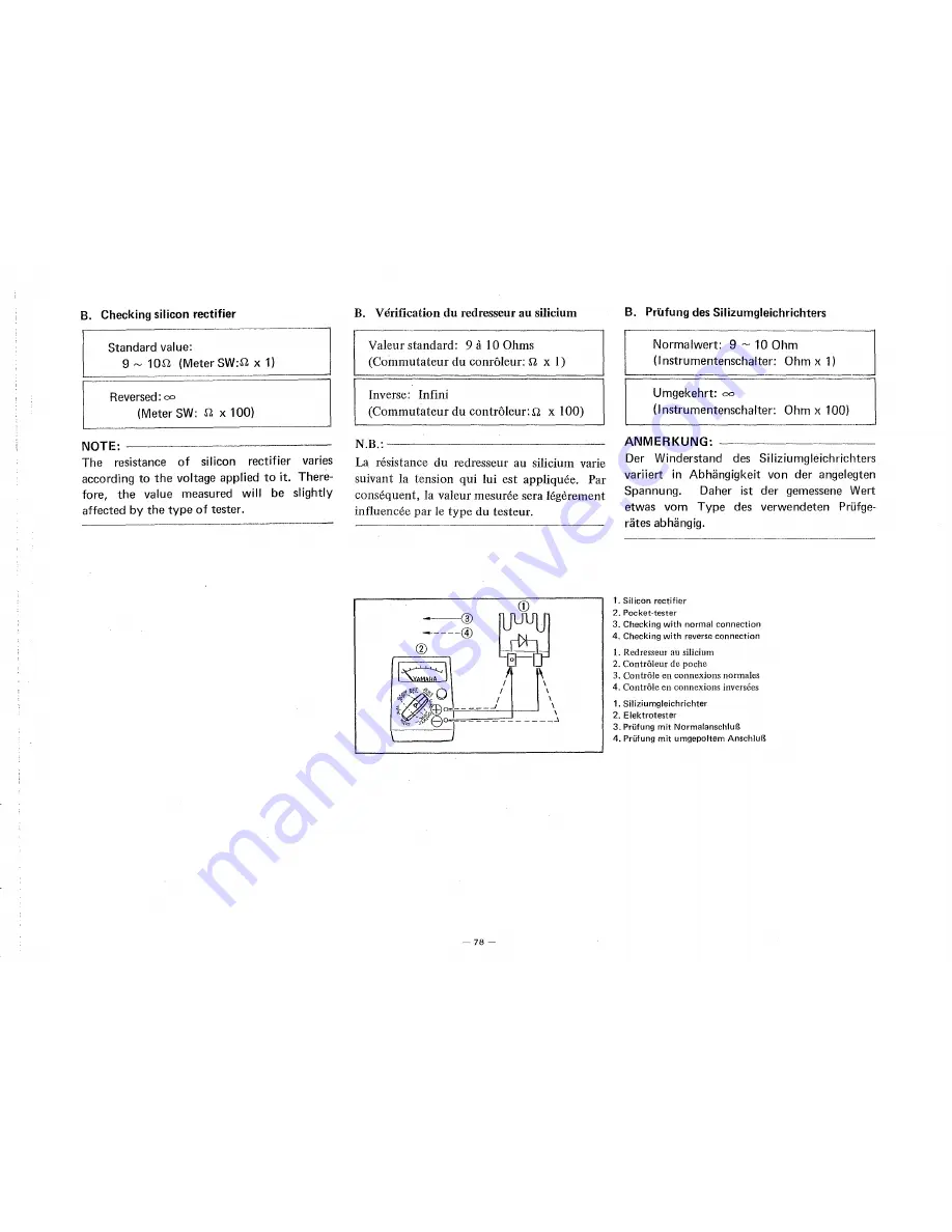 Yamaha LB2 1978 Service Manual Download Page 82