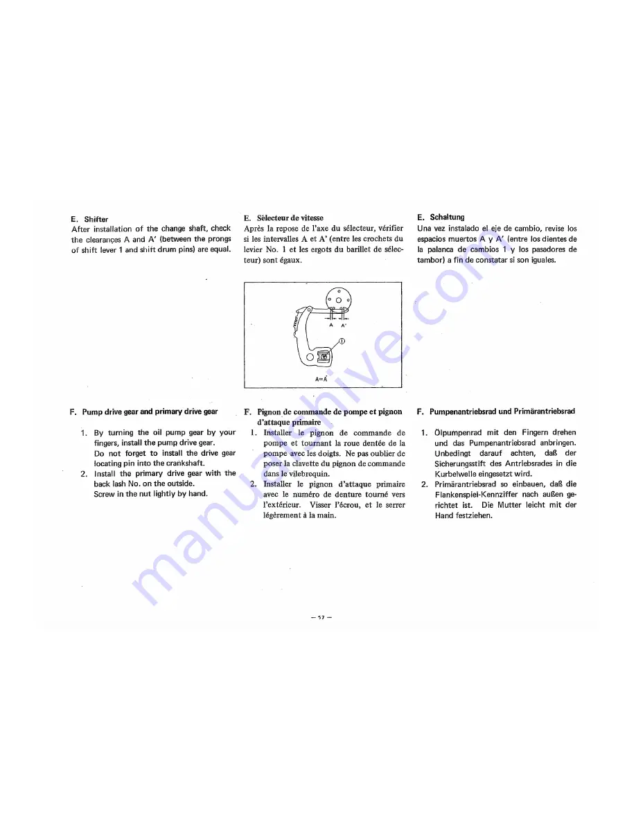 Yamaha LB2 Service Manual Download Page 61