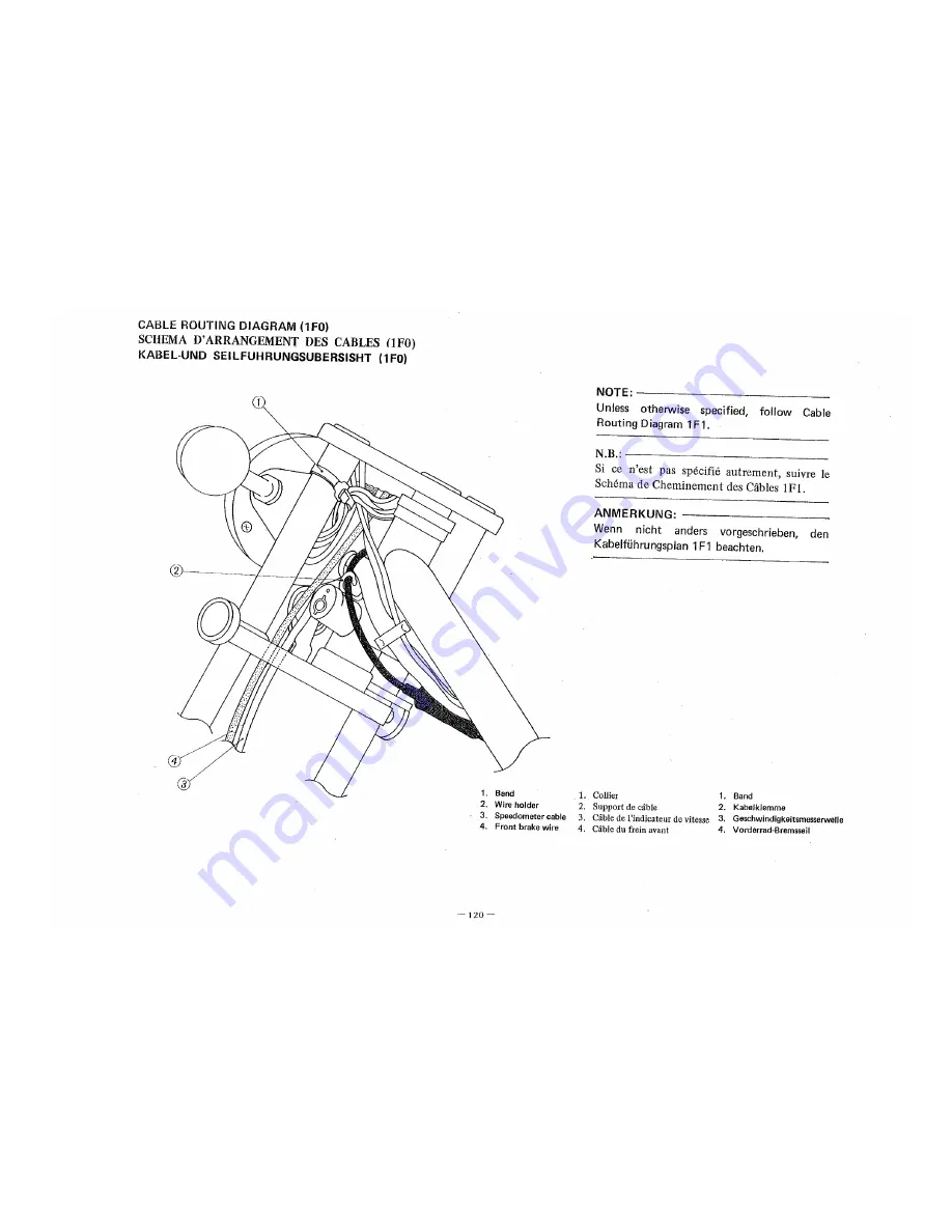 Yamaha LB2 Service Manual Download Page 122