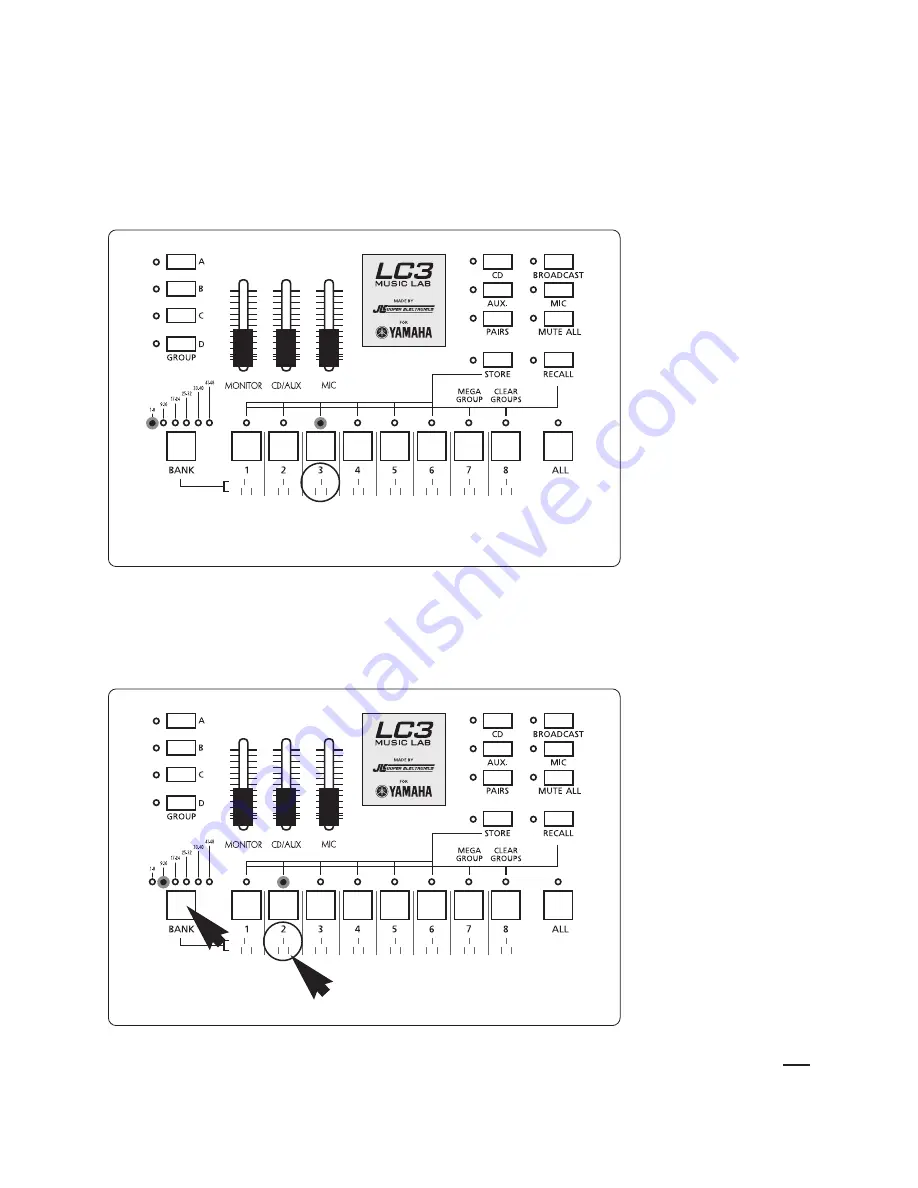 Yamaha LC3 Music lab Operation Manual Download Page 5