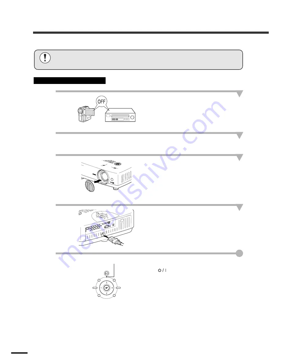 Yamaha LPX510 - LCD Projector - HD 720p Owner'S Manual Download Page 11