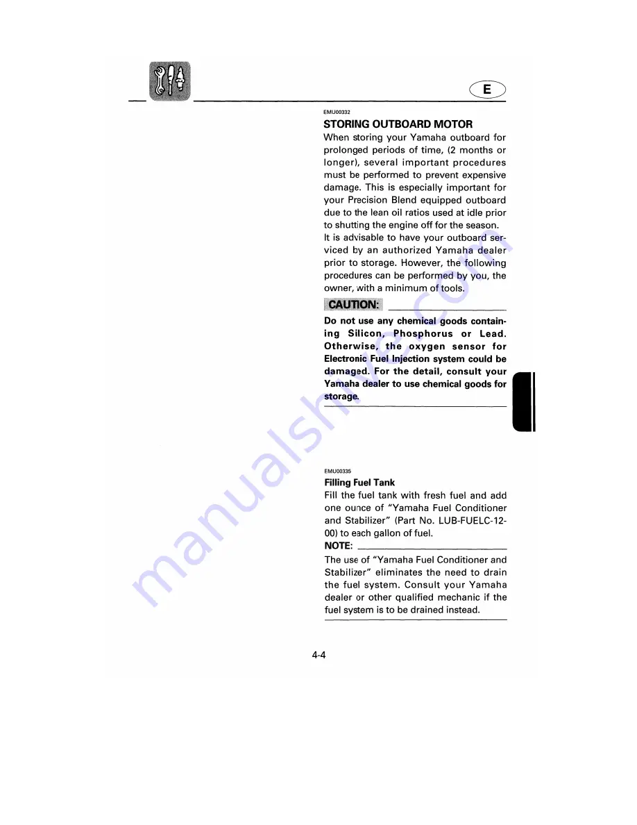 Yamaha LX150Y Owner'S Manual Download Page 69