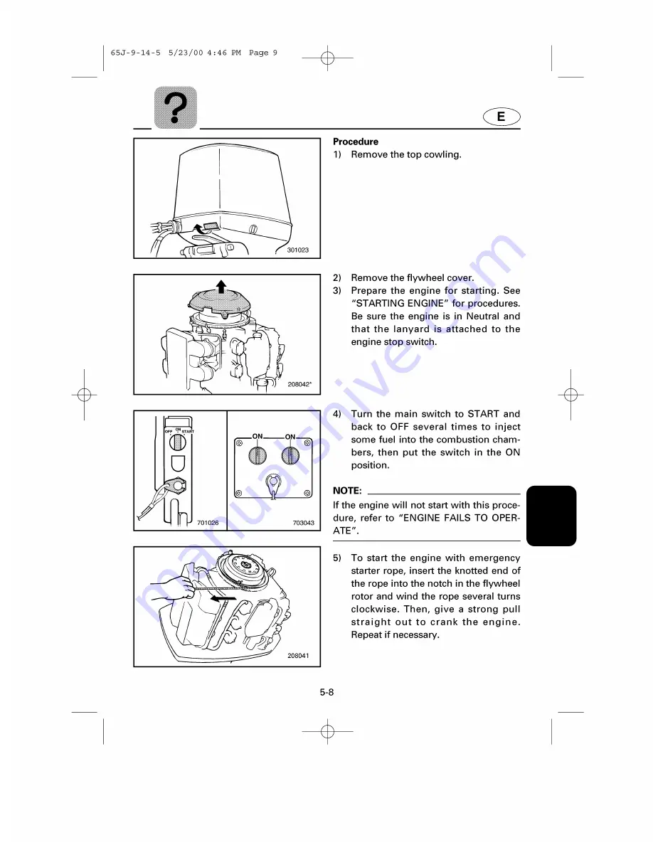 Yamaha lx225z Owner'S Manual Download Page 105