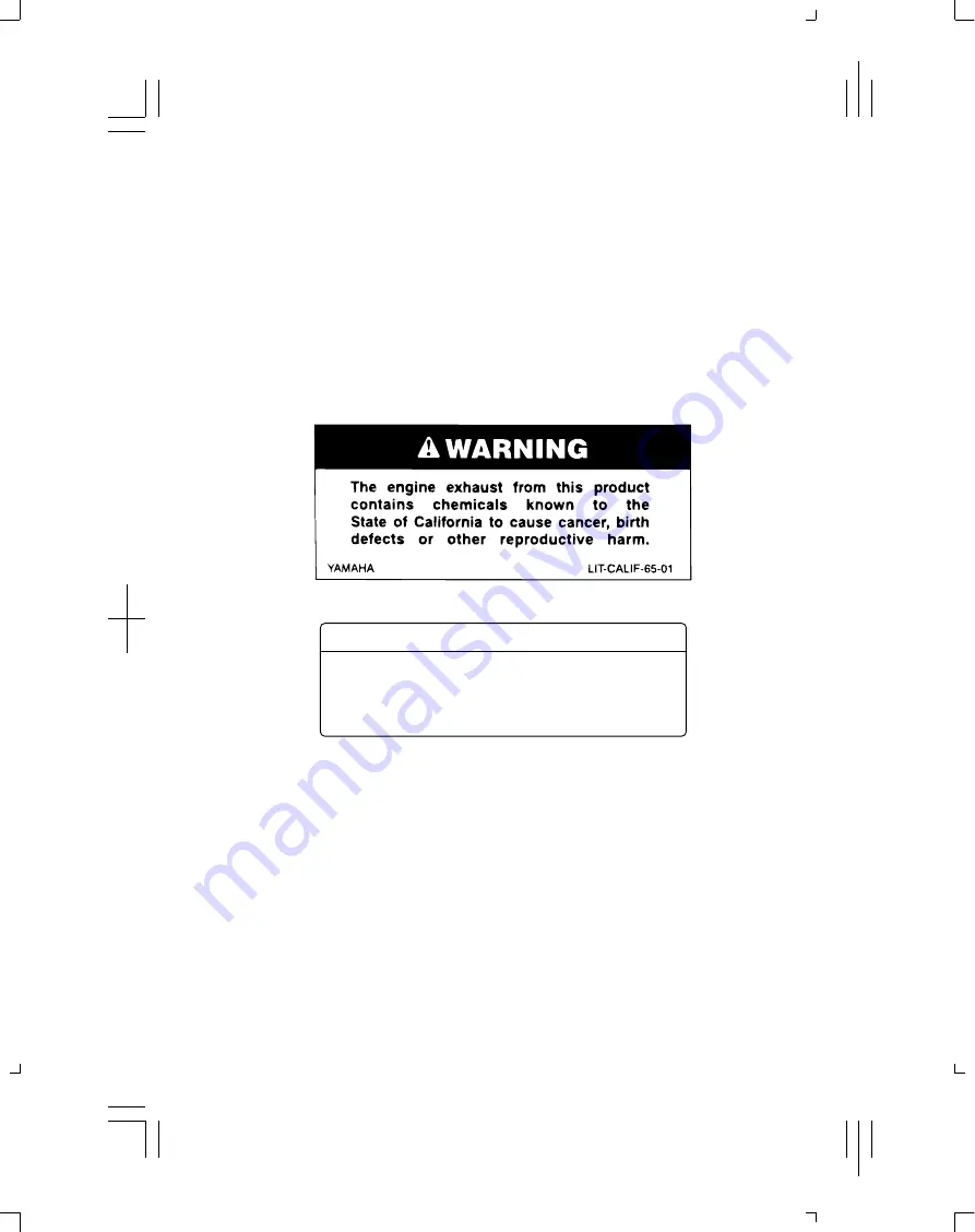 Yamaha LZ150B Owner'S Manual Download Page 2