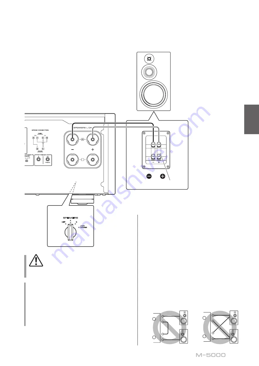 Yamaha M-5000 Owner'S Manual Download Page 47