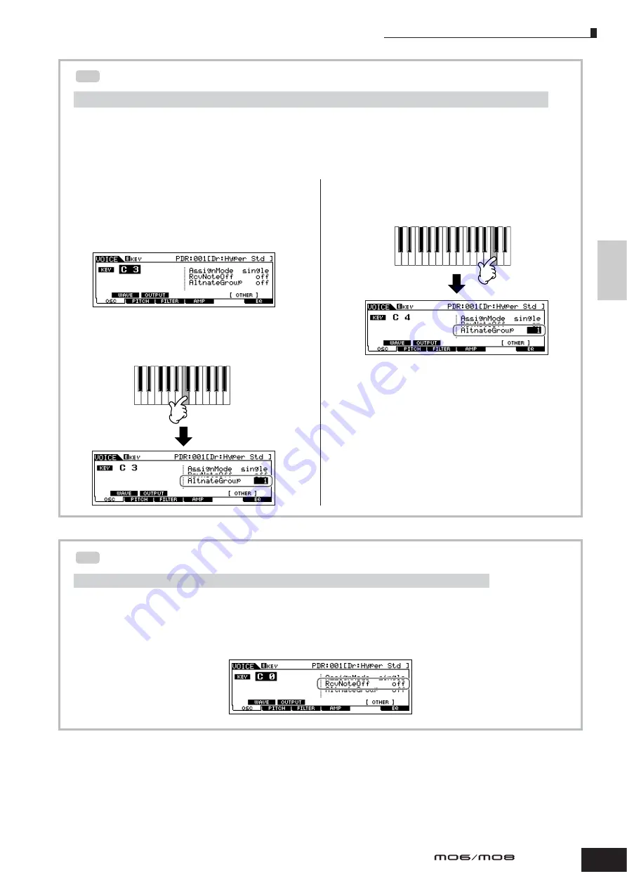 Yamaha M06 Owner'S Manual Download Page 59