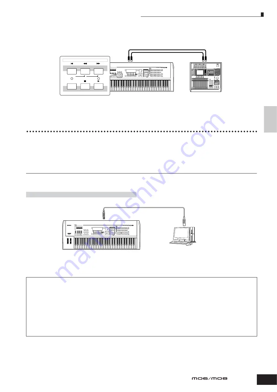 Yamaha M06 Owner'S Manual Download Page 107