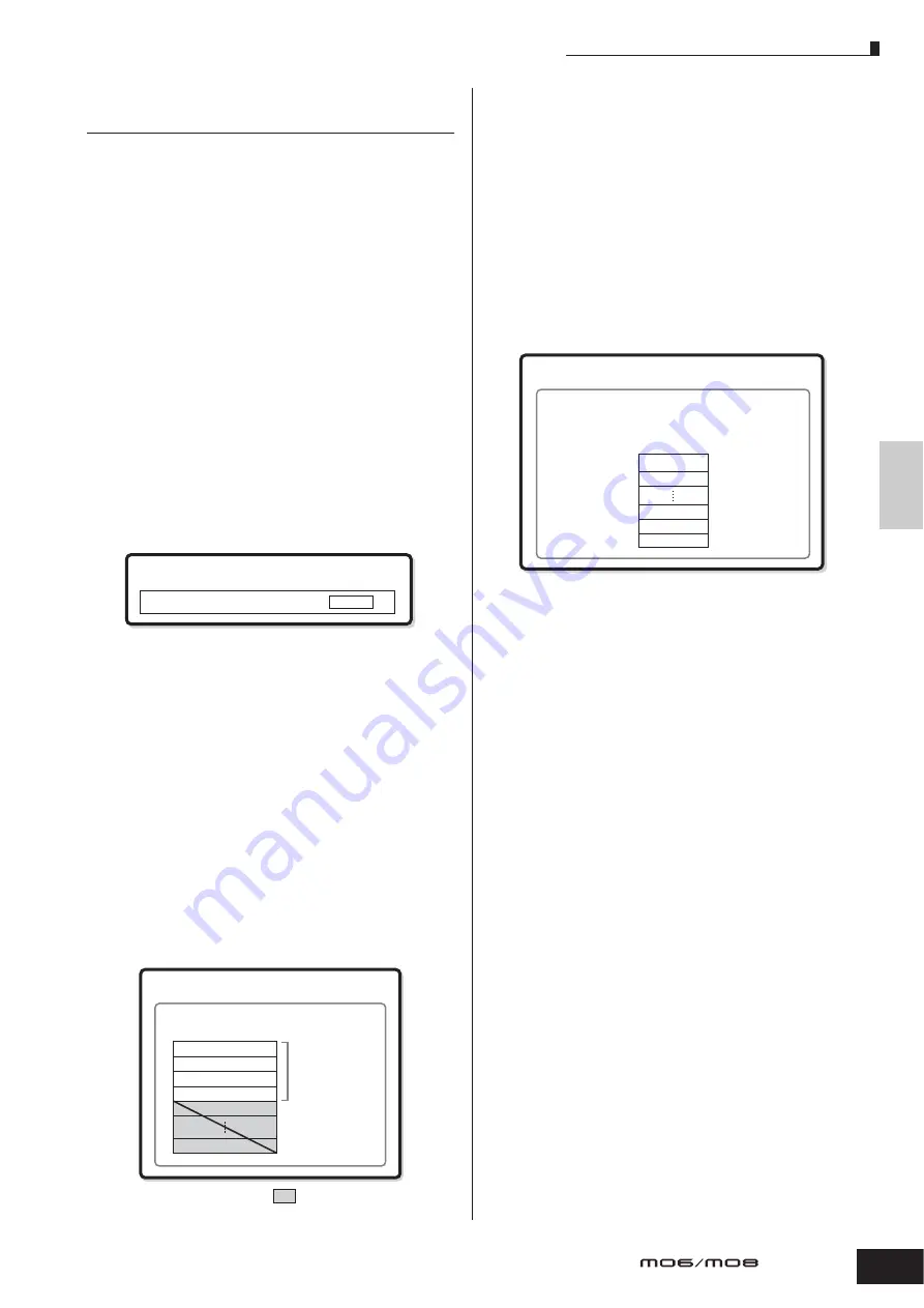 Yamaha M06 Owner'S Manual Download Page 135