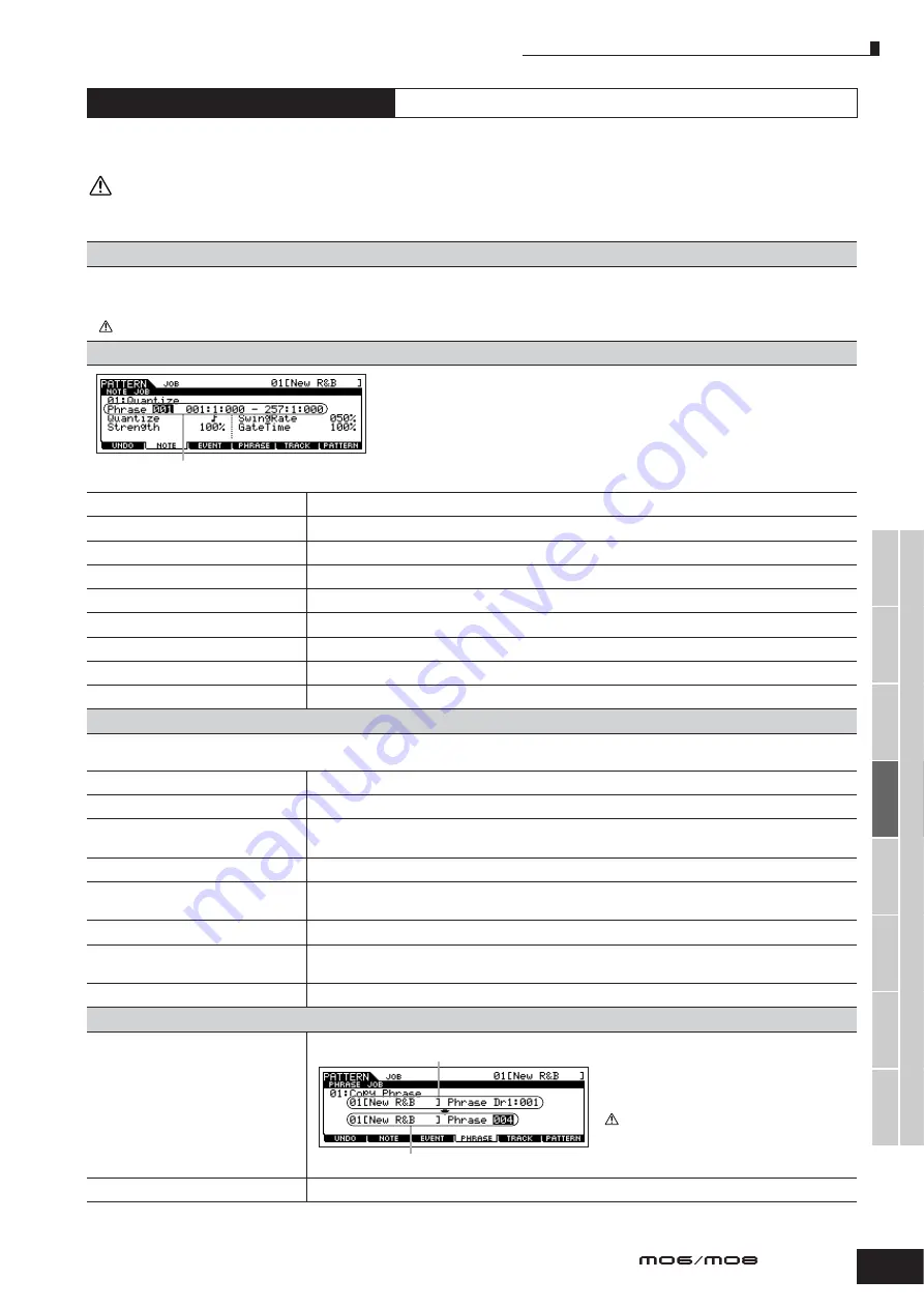 Yamaha M06 Owner'S Manual Download Page 199