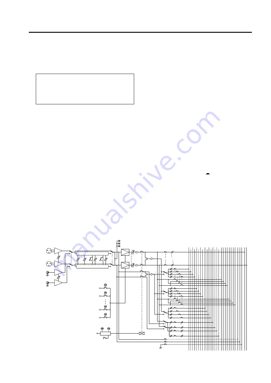 Yamaha M3000-24 Скачать руководство пользователя страница 11