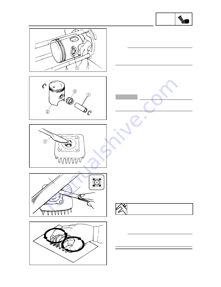 Yamaha MBK YQ100 Service Manual Download Page 87