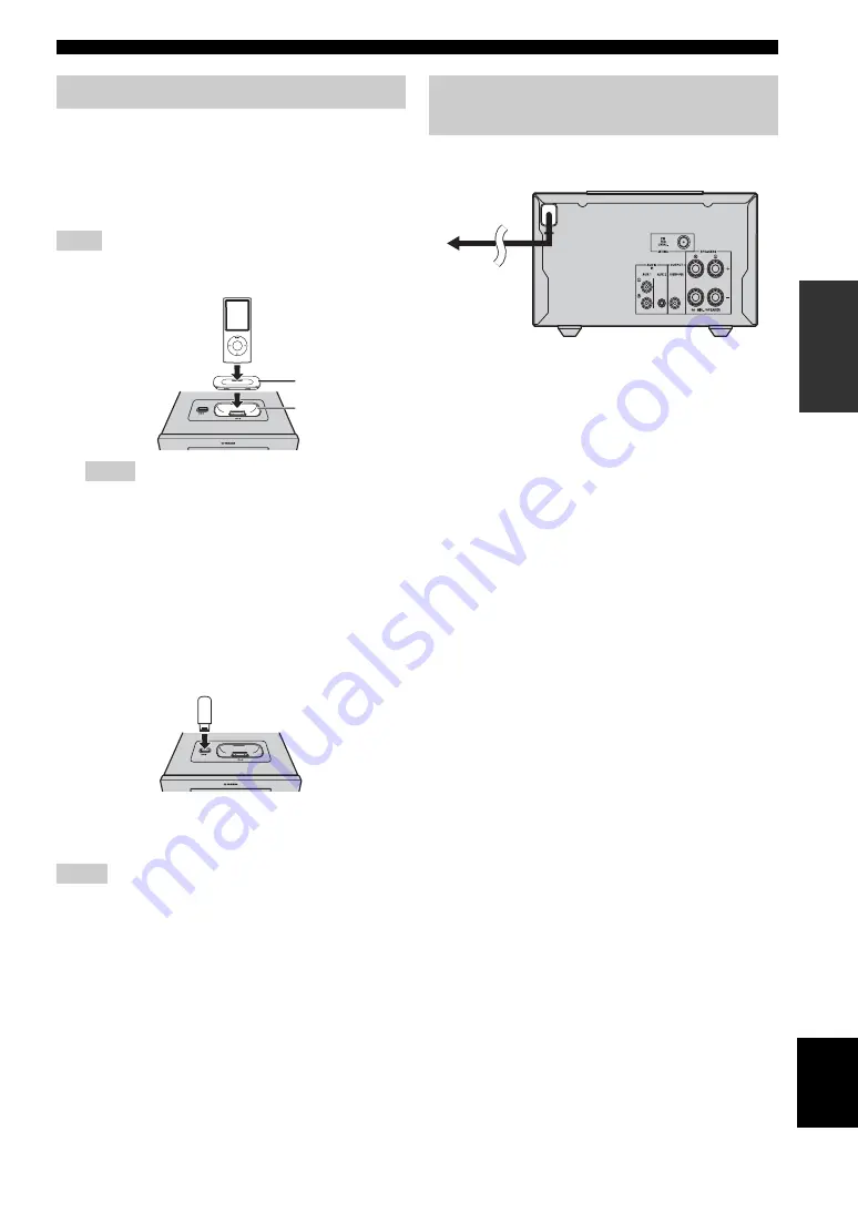 Yamaha MCR-550 Owner'S Manual Download Page 109