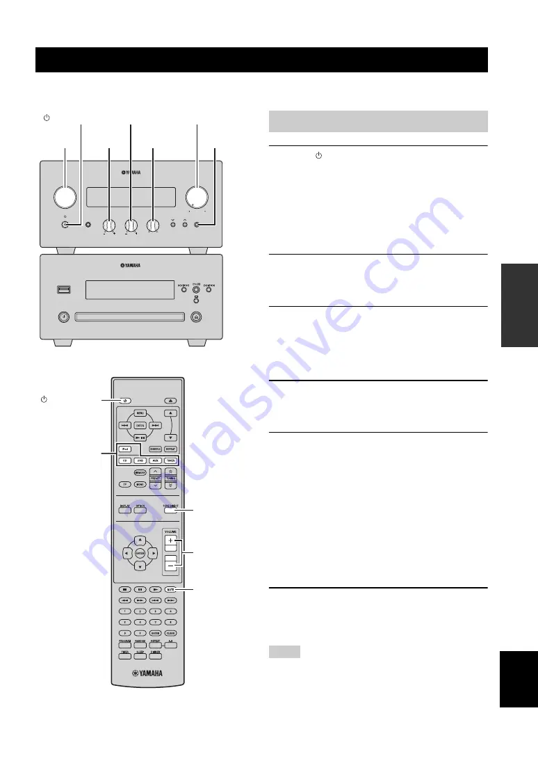 Yamaha MCR-640 Скачать руководство пользователя страница 17