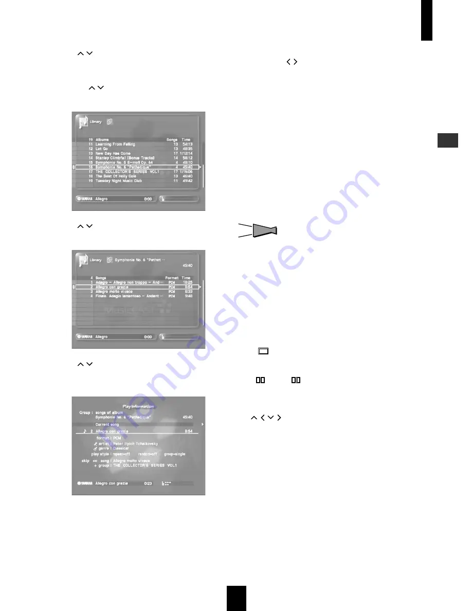 Yamaha MCX 1000 - MusicCAST - Digital Audio Server Скачать руководство пользователя страница 74