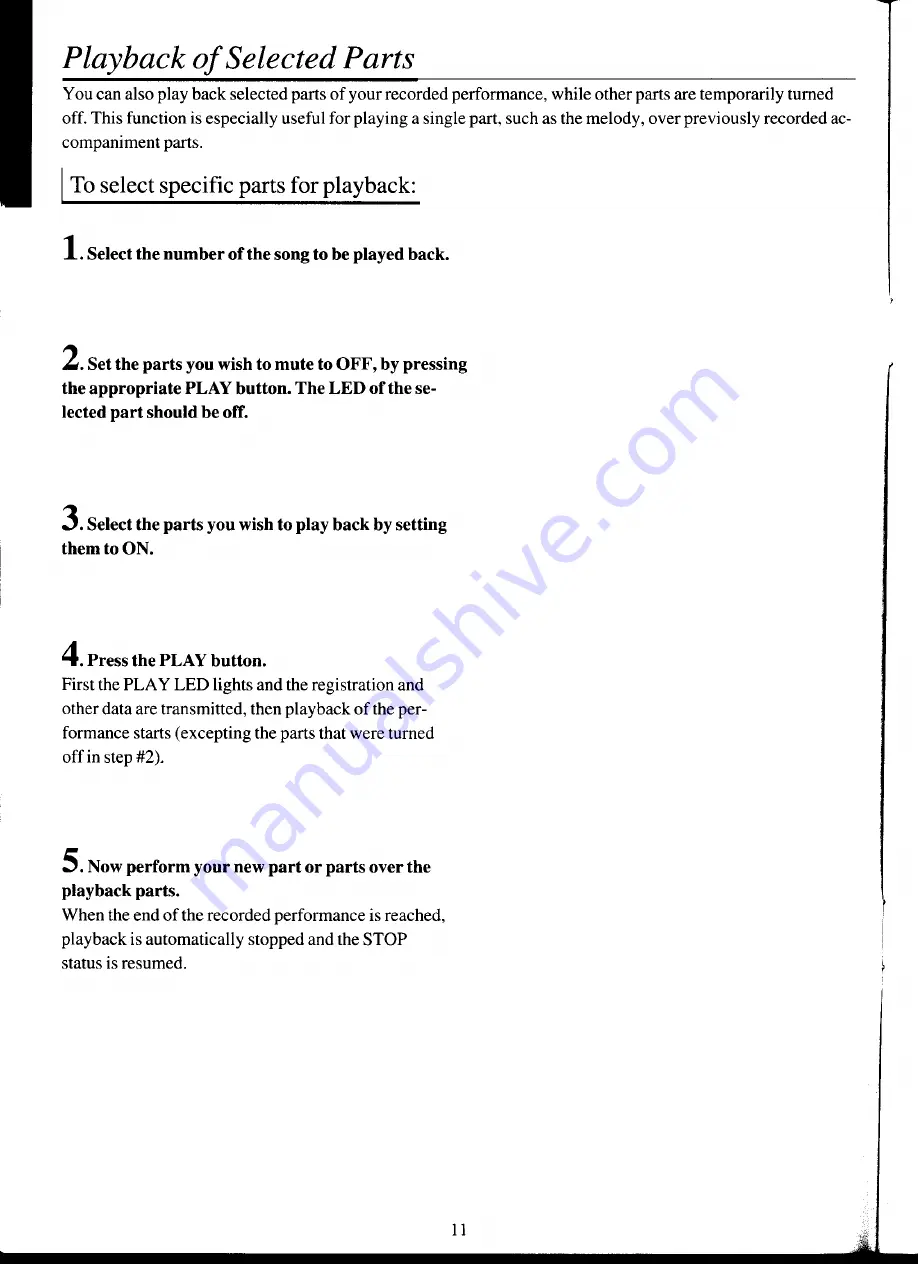 Yamaha MDR-4 Owner'S Manual Download Page 16