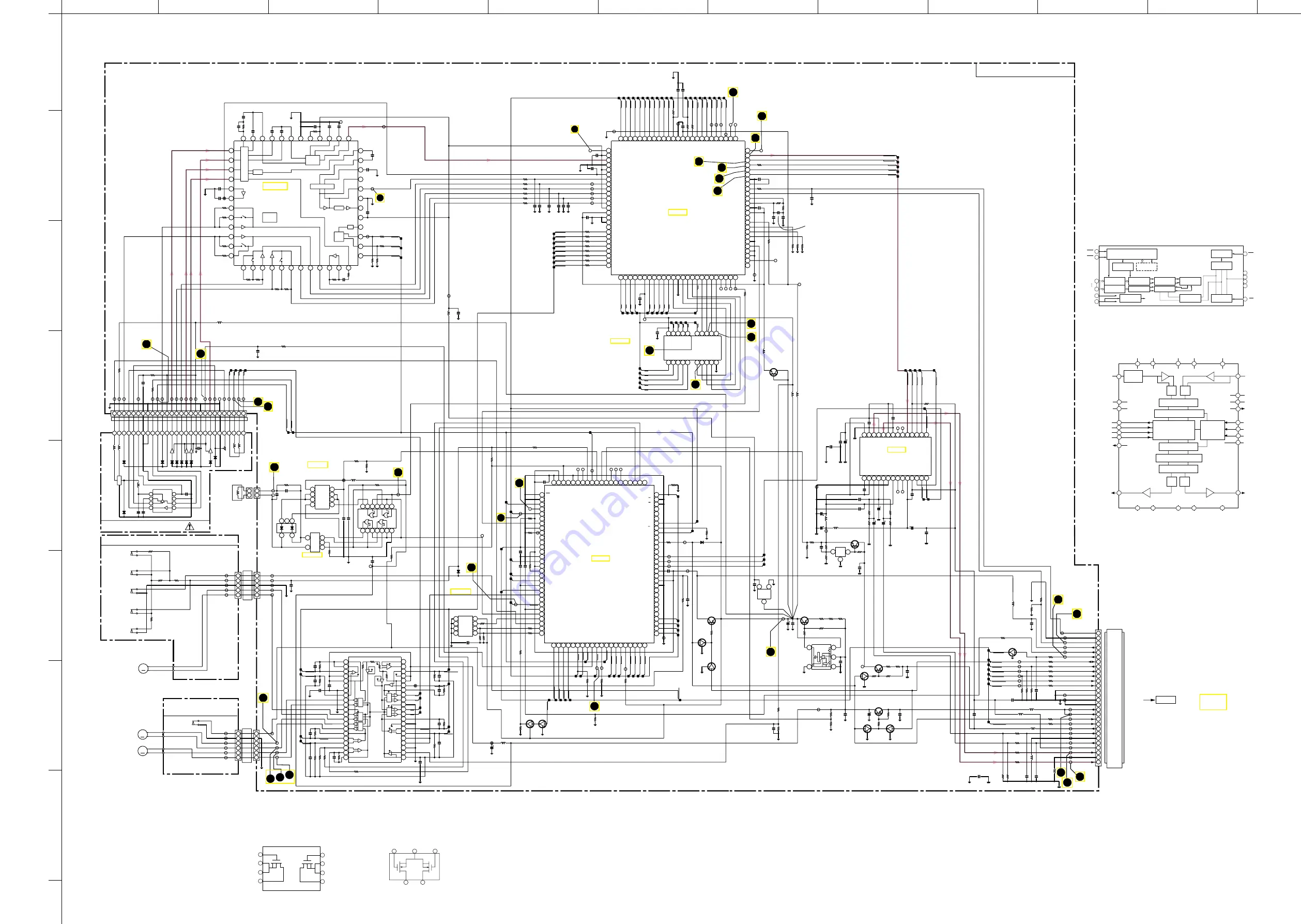 Yamaha MDX-596 Service Manual Download Page 43