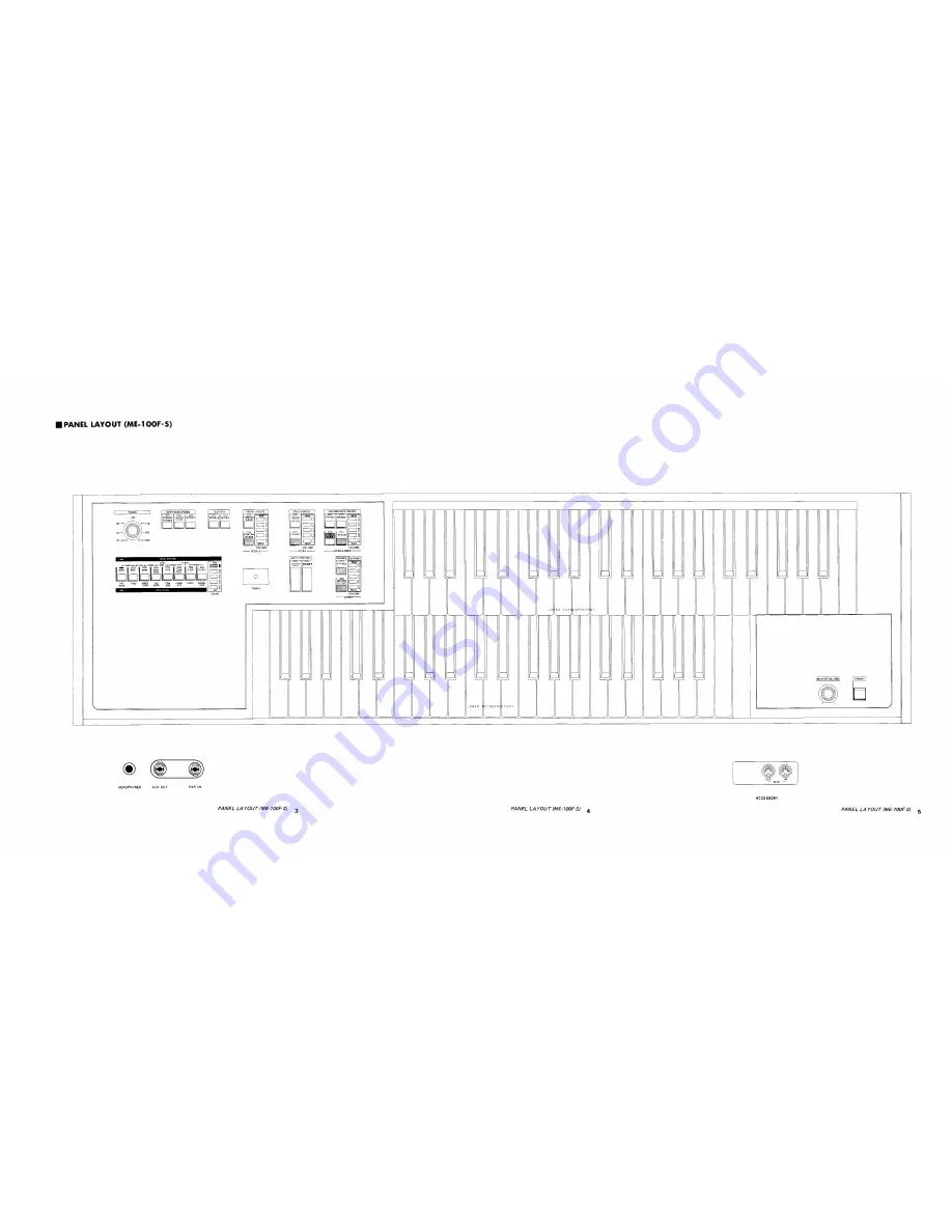 Yamaha ME-100FS Service Manual Download Page 7