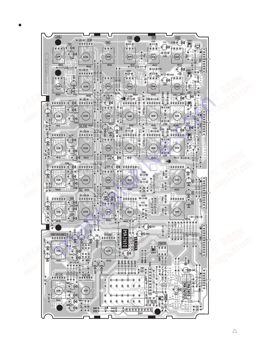 Yamaha MG102C - 10 Input Stereo Mixer Service Manual Download Page 30