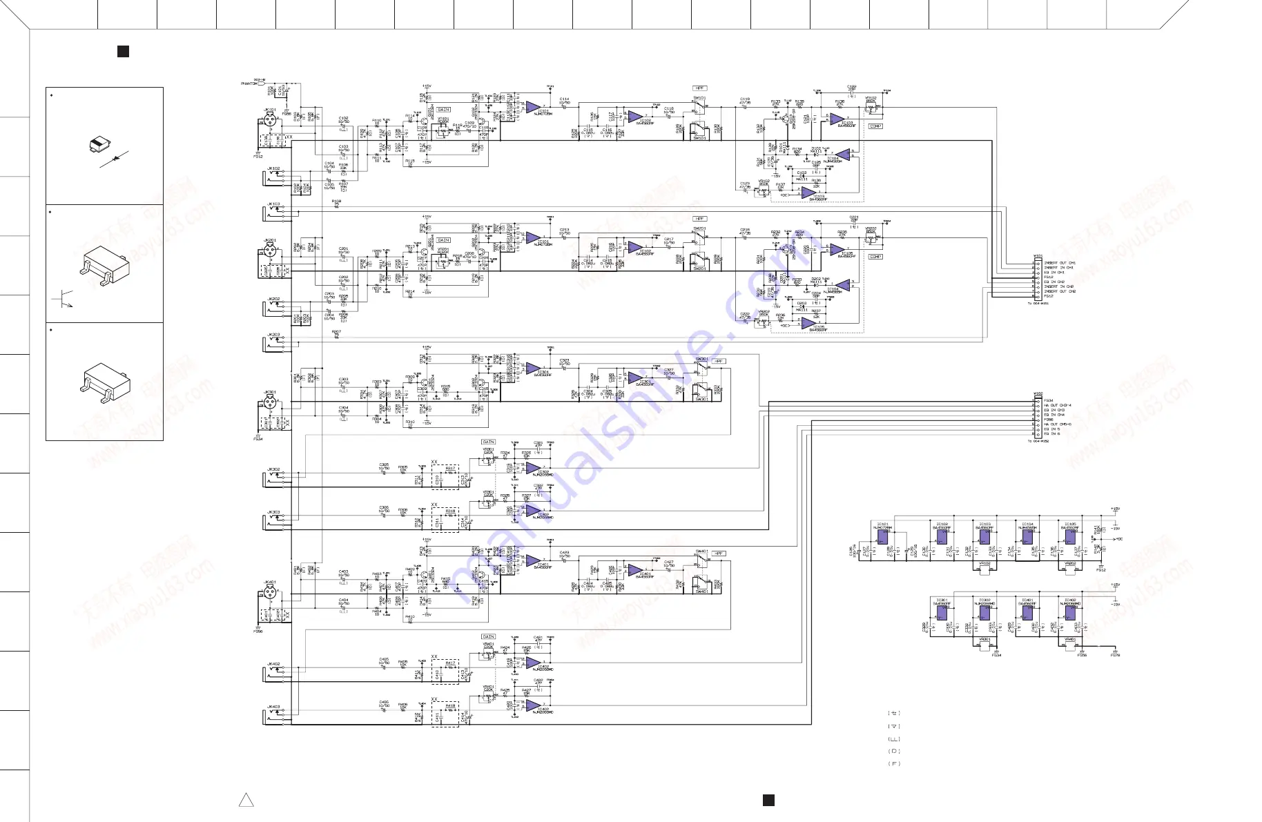 Yamaha MG102C - 10 Input Stereo Mixer Service Manual Download Page 81