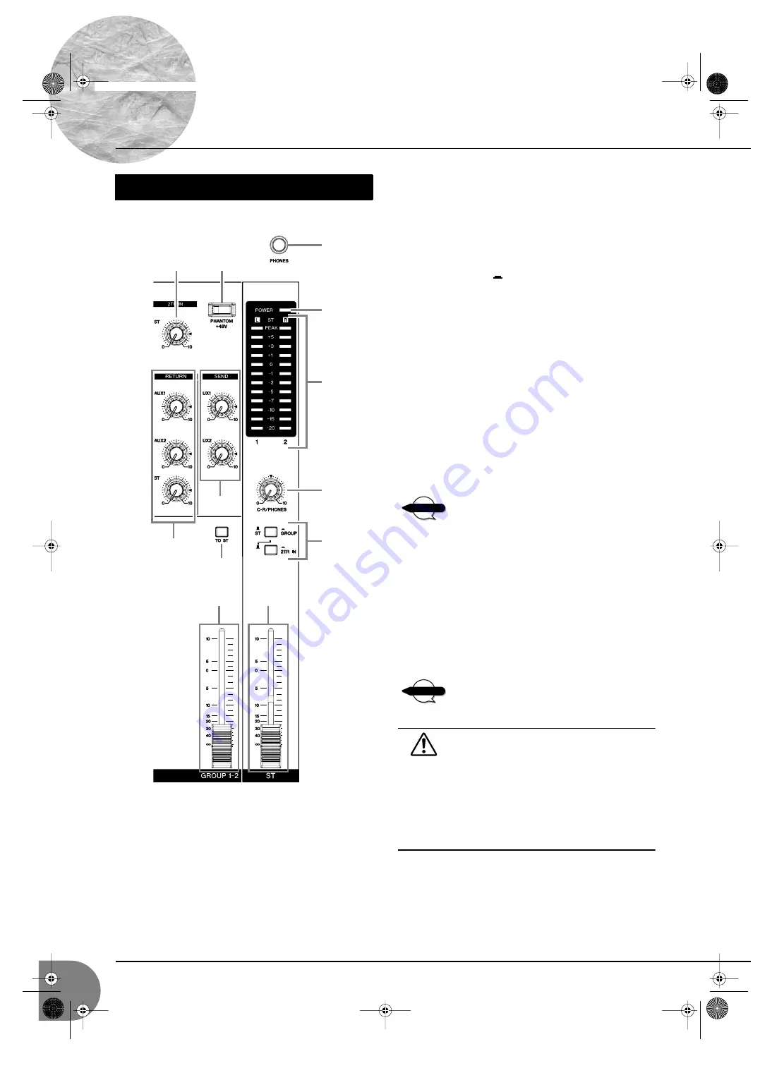 Yamaha MG12/4 Owner'S Manual Download Page 20