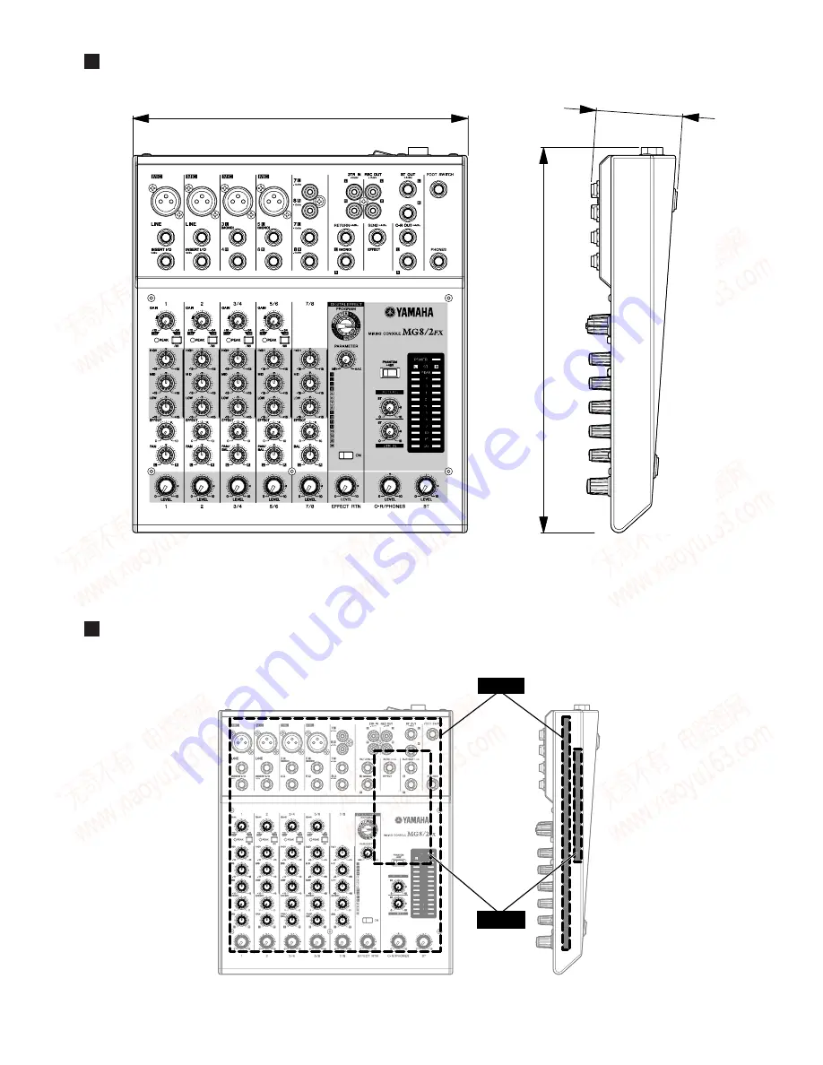 Yamaha MG8/2FX Скачать руководство пользователя страница 7