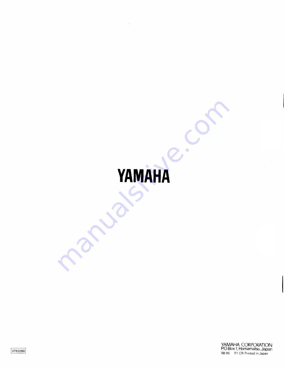 Yamaha MJ100 Operating Manual Download Page 15