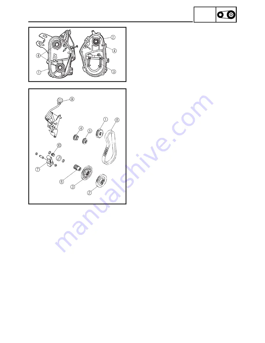 Yamaha MM600G Service Manual Download Page 121