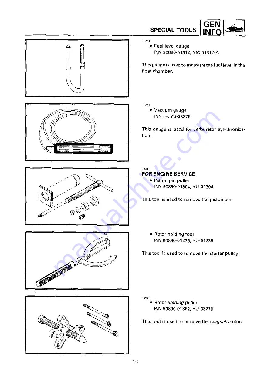 Yamaha MM700A Service Manual Download Page 11