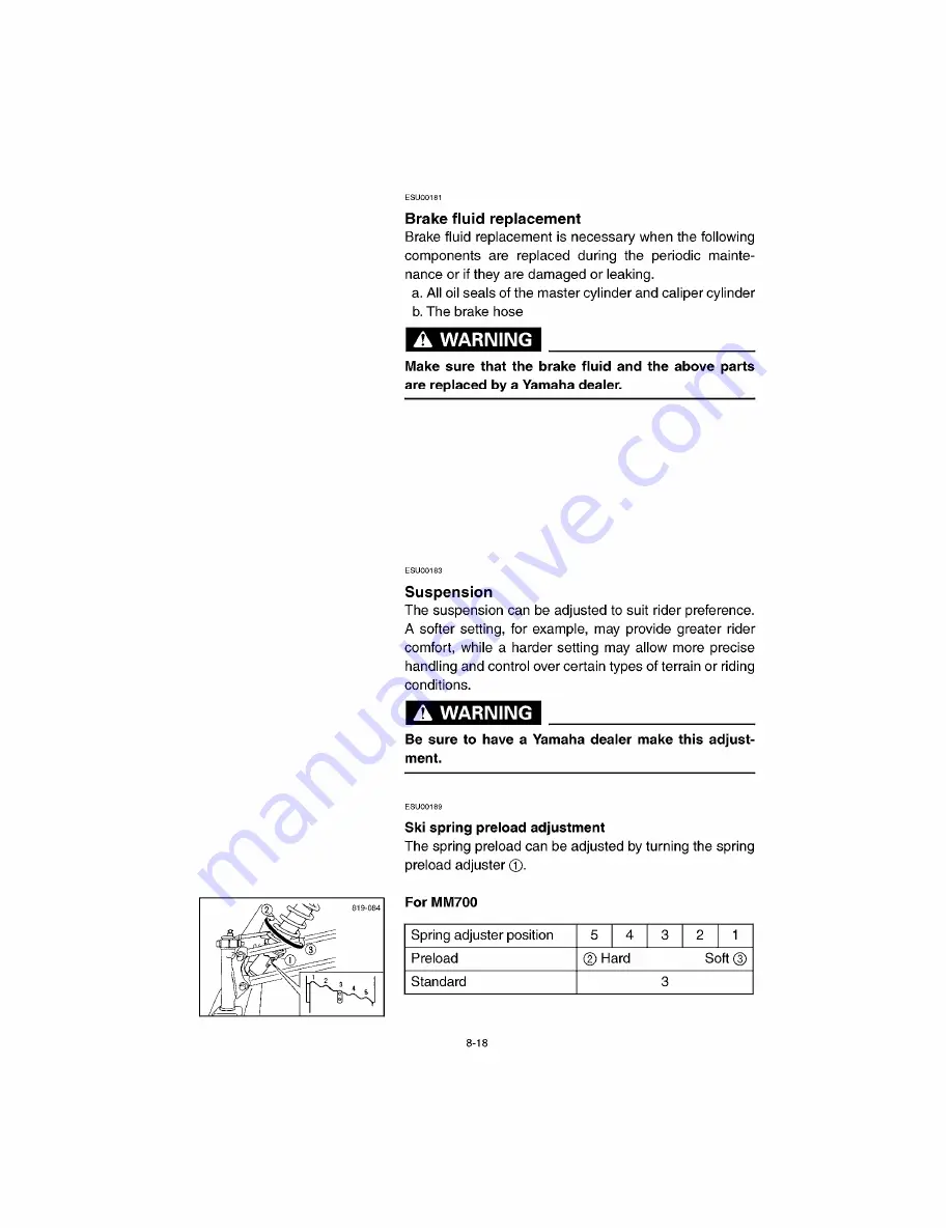 Yamaha MM700F Owner'S Manual Download Page 72