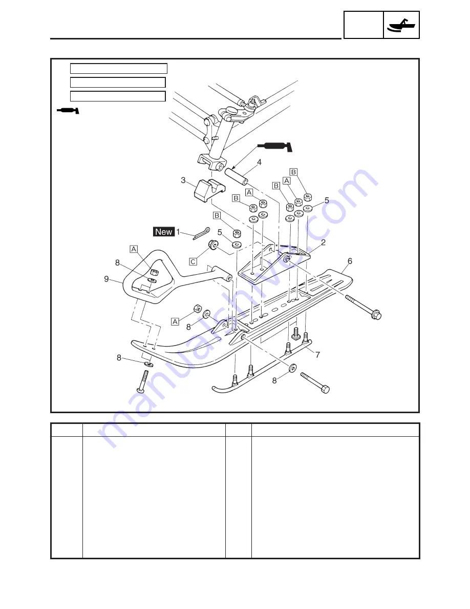 Yamaha MM700F Service Manual Download Page 182