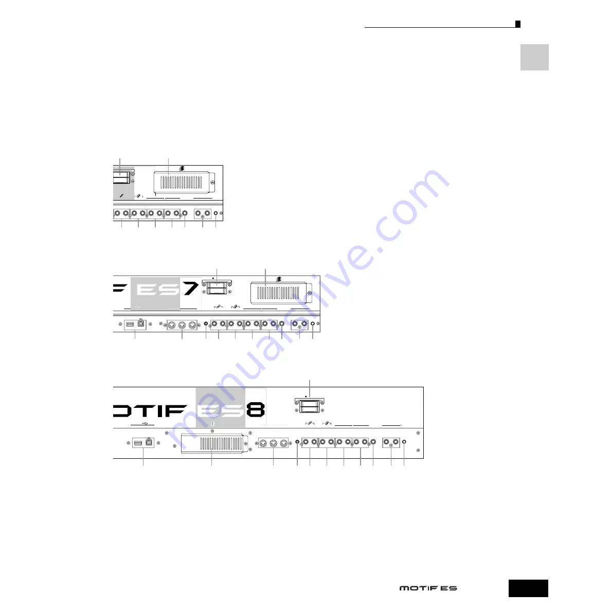 Yamaha MOTIF ES6 Owner'S Manual Download Page 23