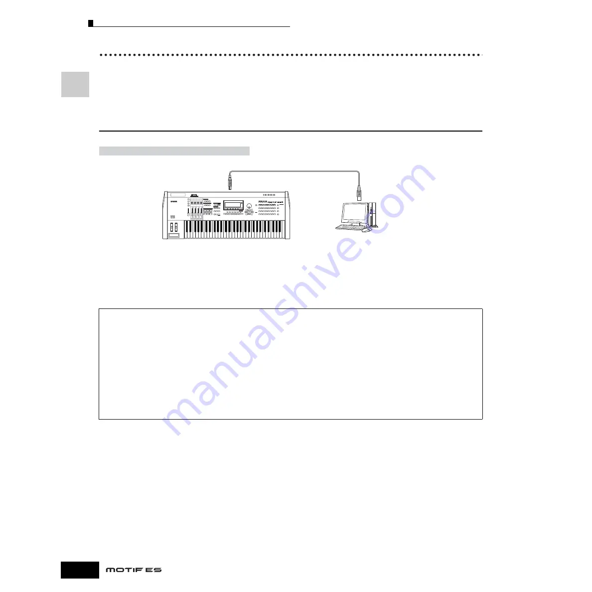 Yamaha MOTIF ES6 Owner'S Manual Download Page 38