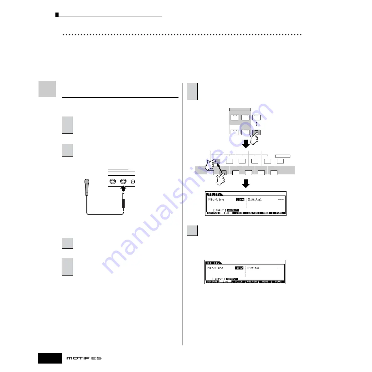 Yamaha MOTIF ES6 Owner'S Manual Download Page 72