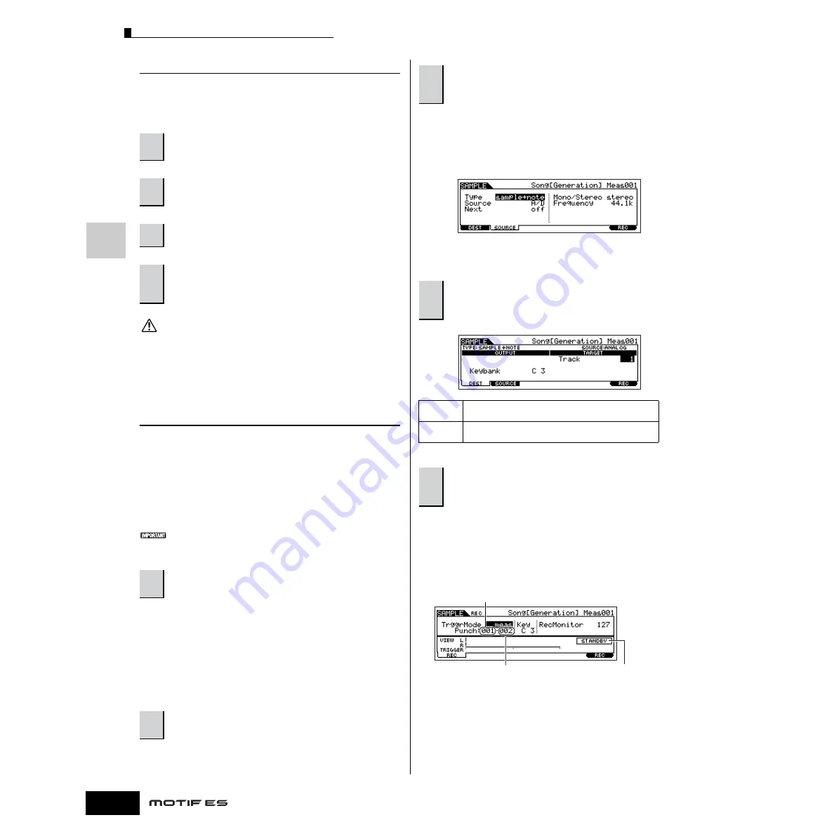 Yamaha MOTIF ES6 Owner'S Manual Download Page 122