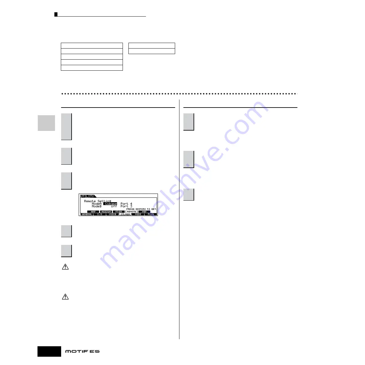 Yamaha MOTIF ES6 Owner'S Manual Download Page 148