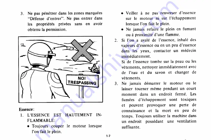 Yamaha MOTO-4 1987 Owner'S Manual Download Page 113