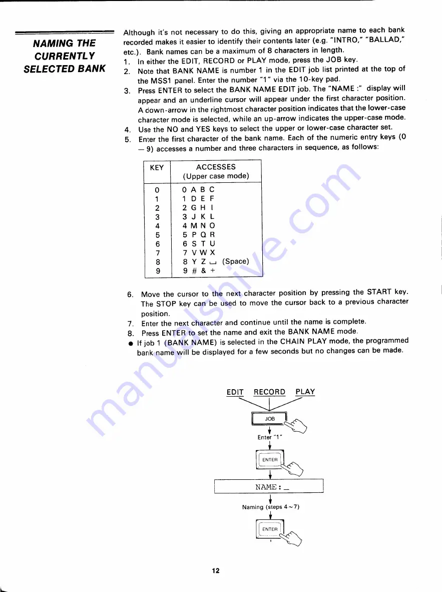 Yamaha MSS1 Owner'S Manual Download Page 13