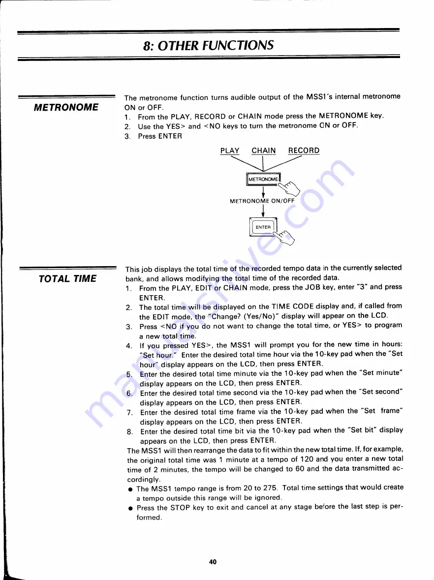 Yamaha MSS1 Owner'S Manual Download Page 41