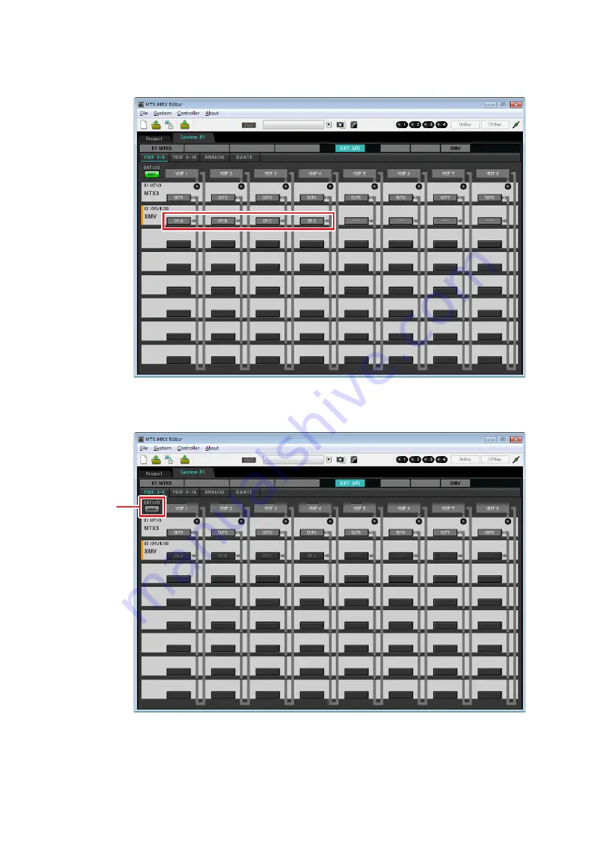 Yamaha MTX3 Setup Manual Download Page 38