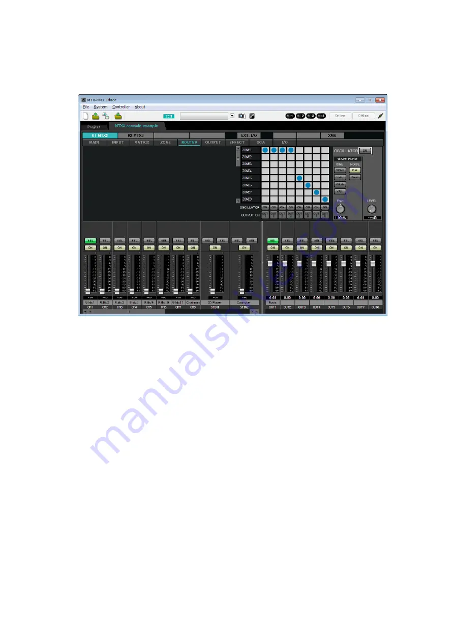 Yamaha MTX3 Setup Manual Download Page 71